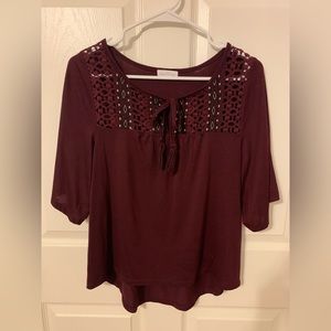Full Tilt Maroon Shirt